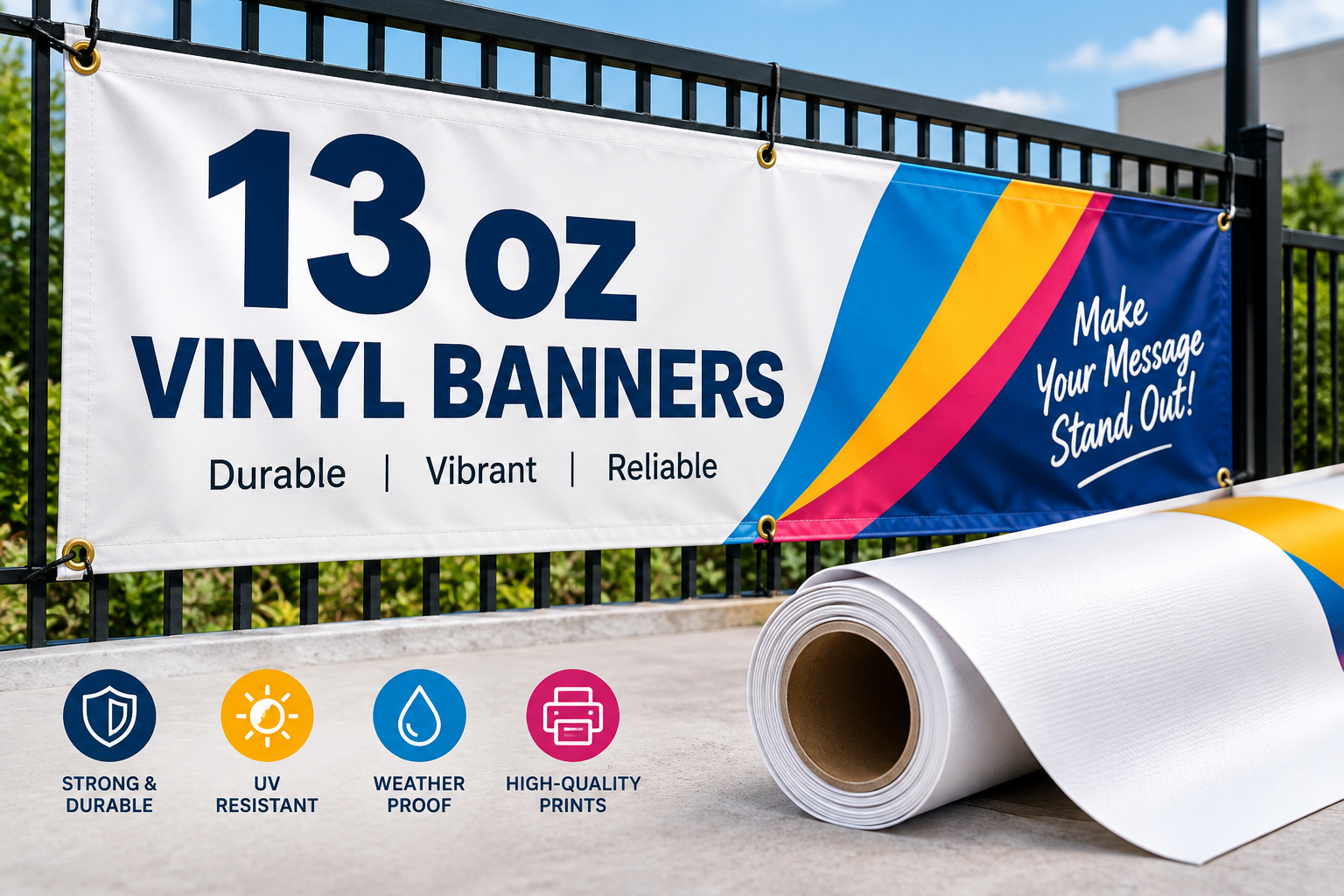 13 oz vinyl banner printing NYC